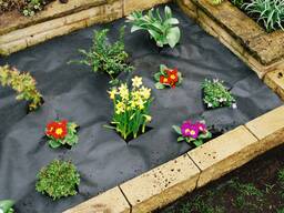 СпанбонД (Укрывной Материал) для Цветника (Мульча)