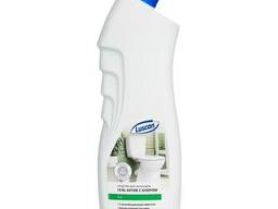 Средство для сантехники Luscan гель Актив с хлором 1 л, Морская свежесть