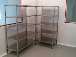 Zanglamaydigan po'latdan yasalgan tokchalar