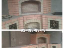 Строим летние кухни камины очаги для казана барбекю