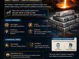 Сурьма руда концентрат слитки 99,9% Antimony Ingot 99% - фото 2