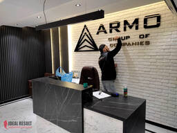 Tashqi reklama, Volumetrik harflar, Belgilar, Yuqori sifat, Yorqin