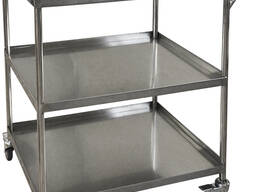 Zanglamaydigan po'latdan yasalgan arava!