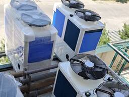 Teplovoy nasos, fan coil va chiller o‘rnatish xizmati — Dushanbe