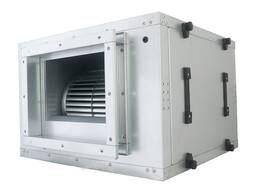 Тихий канальный вентилятор большого объема воздуха для вентиляции