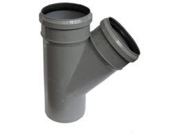 Тройник канализационный 45 и 90 градусов
