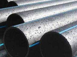 Труба полиэтиленовая ПЭ, 16—3500 мм, гофрированная; гладкая