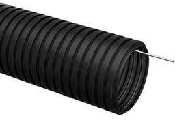 Трубы гладкие черные для проводки кабеляВнутренний диаметр 32