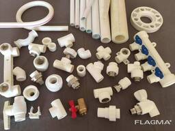 Трубы и фитинги ППР все виды