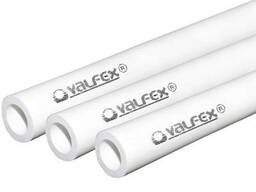 Труба PP-R арм стекловолокном серая Ру20 SDR7,4 VALFEX