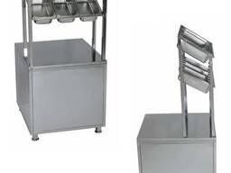 Универсальный стол для столовых приборов, подносов и нарезанного хлеба