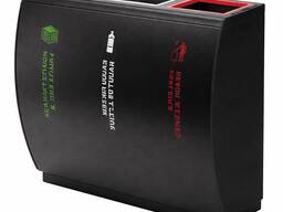 Урна для мусора из чёрного металла