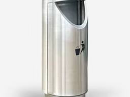 Урна для мусора из нержавеющей стали