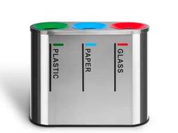 Урна для мусора из нержавеющей стали