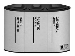 Урна для мусора из нержавеющей стали MAX-SN157 Code