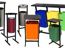 Урны уличные металлический х2