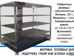 Витрина тепловая (для подогрева гриля или вторых блюд)