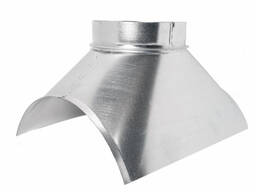 Врезка круглая Диам. : 100-1250 мм, Вид: прямая, Мат-л: оцинкованная сталь