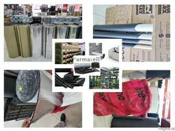 Вспененный каучук с фольгой 75мм