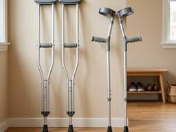 Wholesale lot: crutches, walkers, canes from Belarus