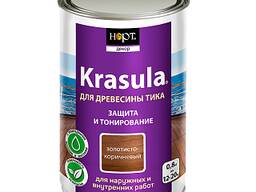Защитно-декоративный состав «Krasula для древесины тика»