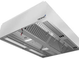 Зонт вытяжной островной