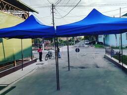 Зонтики навесные шатры с тентом