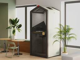 Звукоизоляционная кабинка FlexiSpot EPD105-EWT