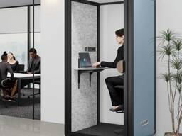 Звукоизоляционная кабинка FlexiSpot MPD114-EWT
